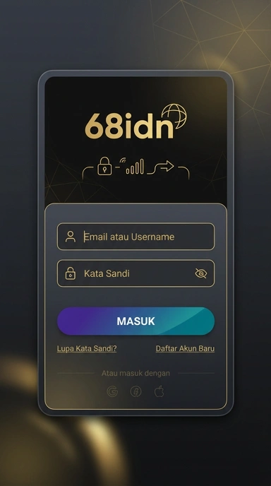 Masuk Akun 68idn untuk Pengguna Android