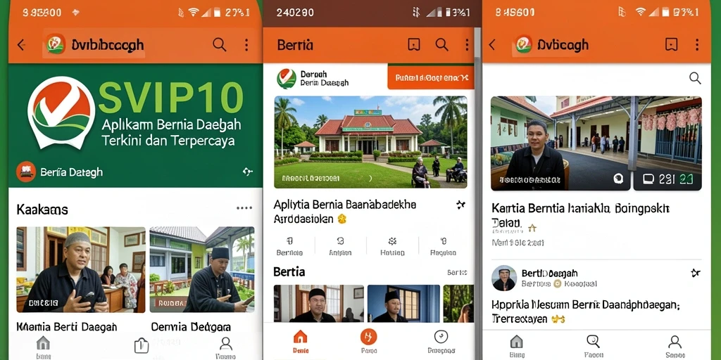 Tampilan antarmuka SVIP10 yang informatif dan mudah digunakan.