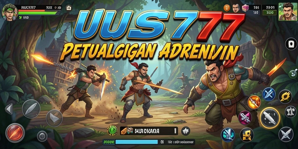 Antarmuka UUS777 yang memukau dengan dunia petualangan yang kaya.