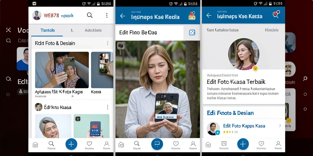 Antarmuka intuitif WE878 untuk Edit Foto Kertas Kaca.